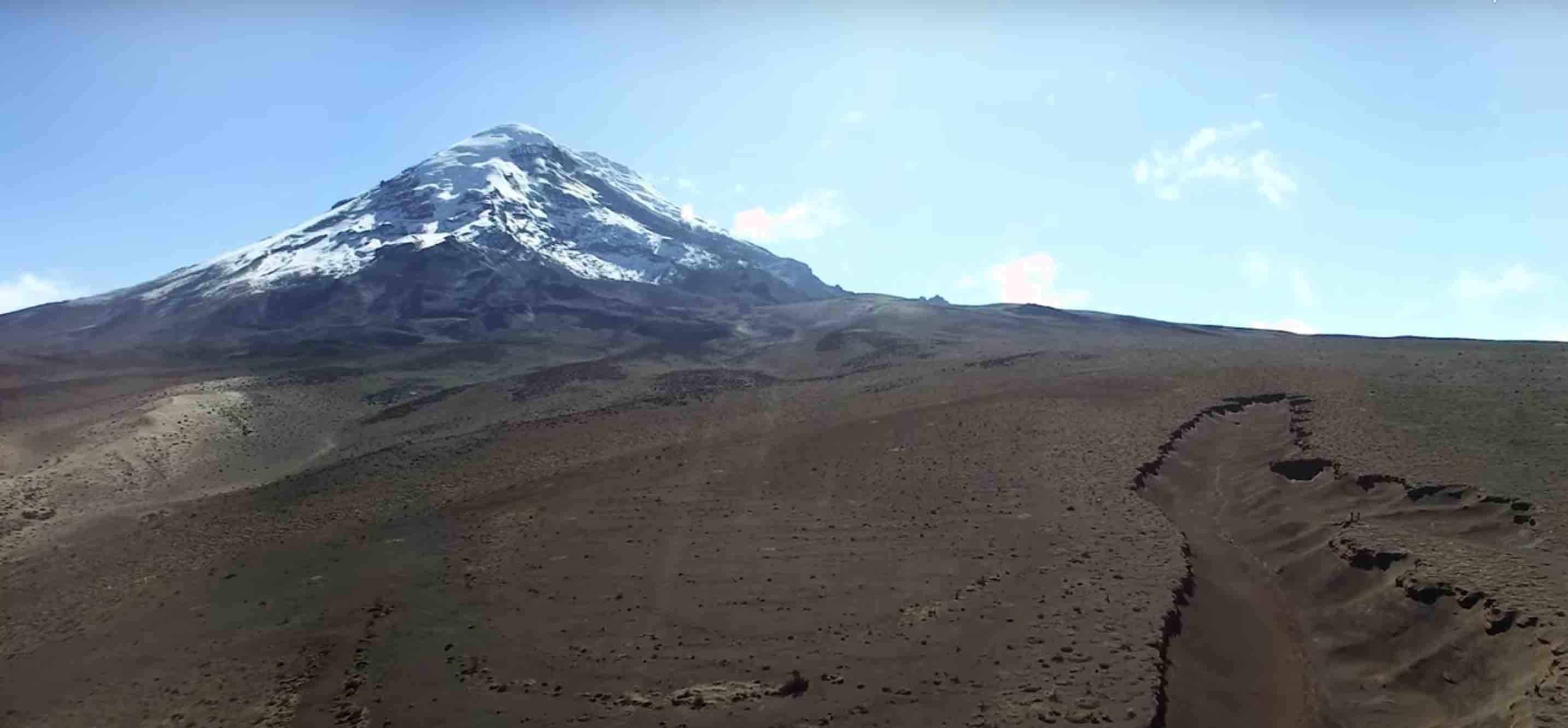Chimborazo Volcan Drone