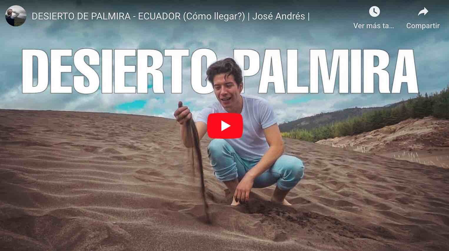 VIDEO: Conoce el Desierto Palmira en Chimborazo