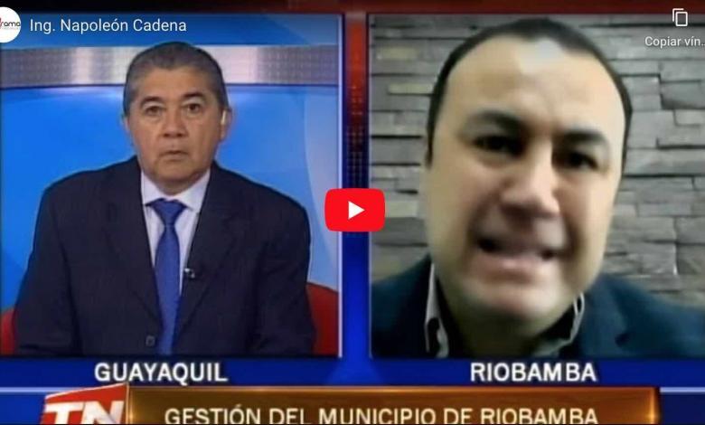 entrevista alcalde de riobamba