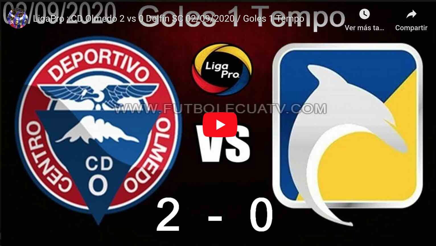 VIDEO: GOLES del Olmedo 2 vs 0 Delfín.