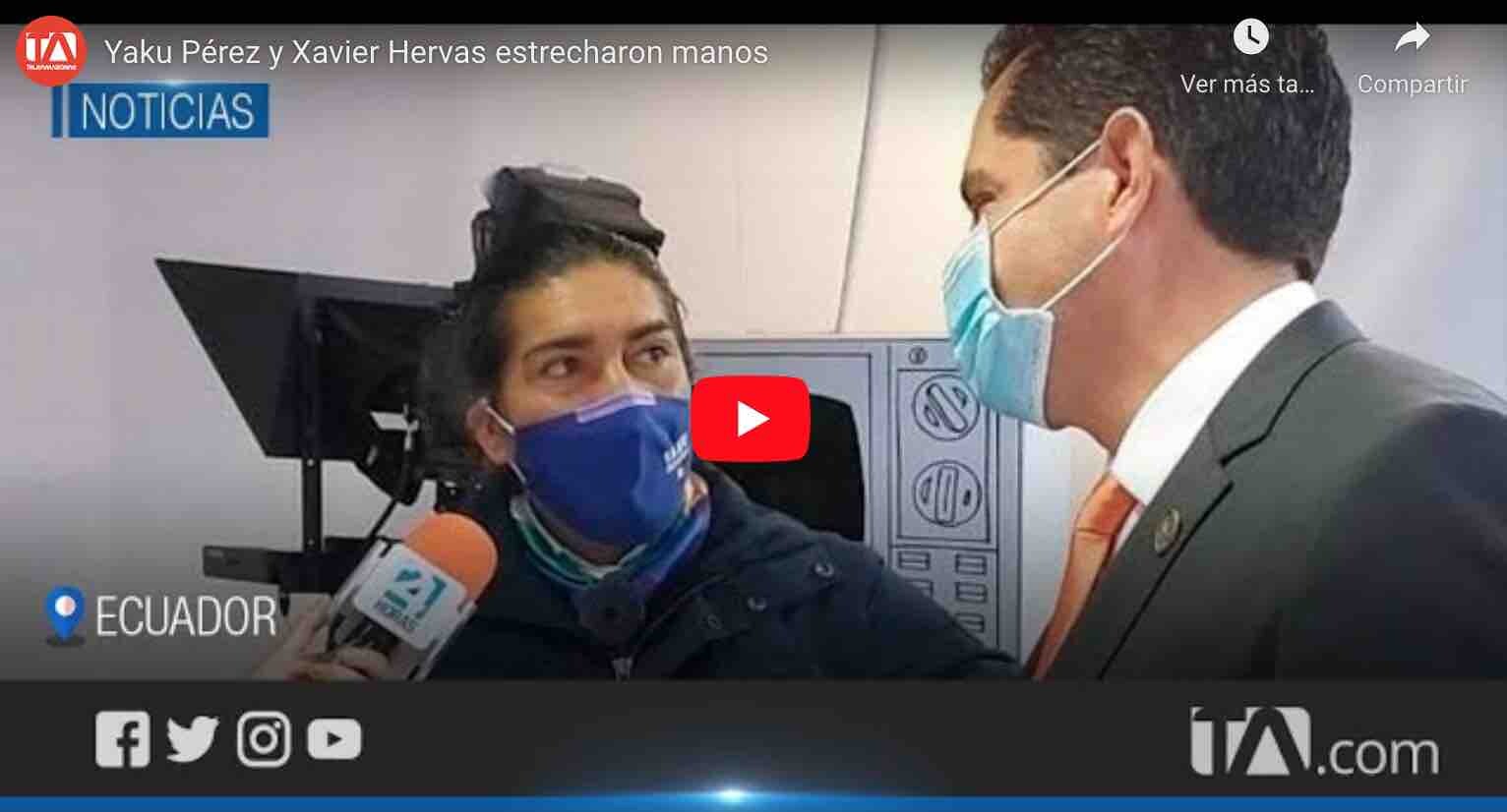 VIDEO: Hervas apoya a Yaku