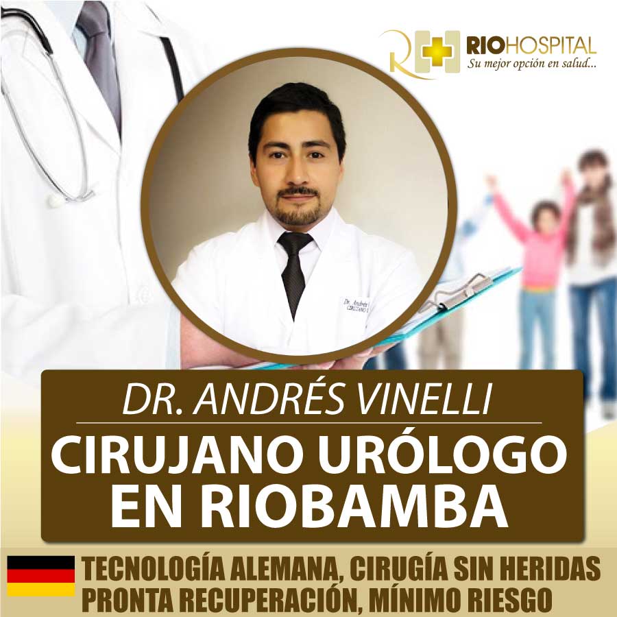 Andrés Vinelli Urólogo en Riobamba: Un especialista en problemas de salud masculina