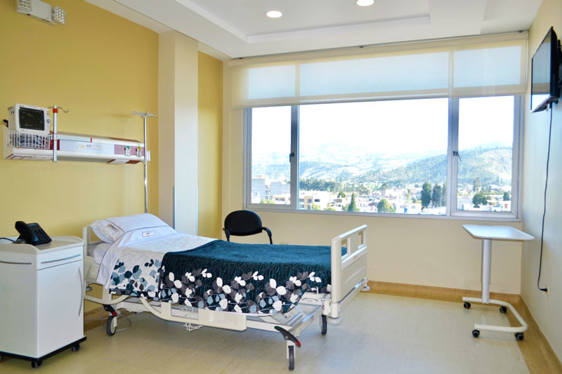 habitacion de lujo hospital riobamba