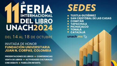 Prepárate para la 11ª Feria Internacional del Libro UNACH 2024!