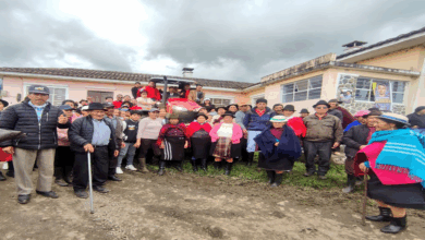 Productores de Balcashi reciben un tractor para impulsar su ...