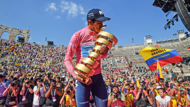 Richard Carapaz apunta alto en su carrera favorita