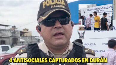 4 antisociales capturados tras varios delit0s en Durán - YouTube