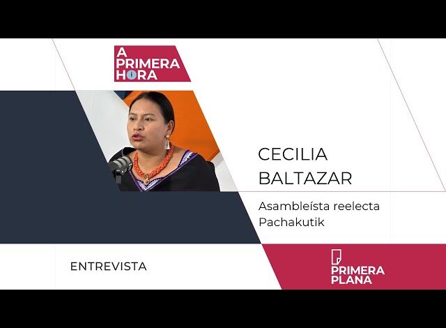 CECILIA BALTAZAR. ASAMBLEÍSTA REELECTA PACHAKUTIK - YouTube