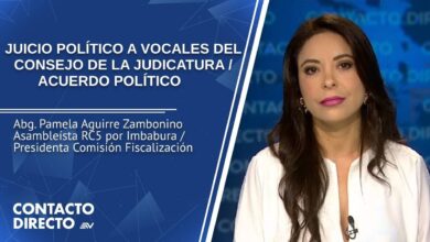 Entrevista con Pamela Aguirre - Presidenta Comisión de Fiscalización |  Contacto Directo | Ecuavisa