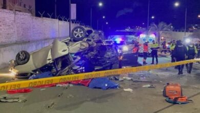 Accidente de tránsito en Riobamba deja cinco muertos