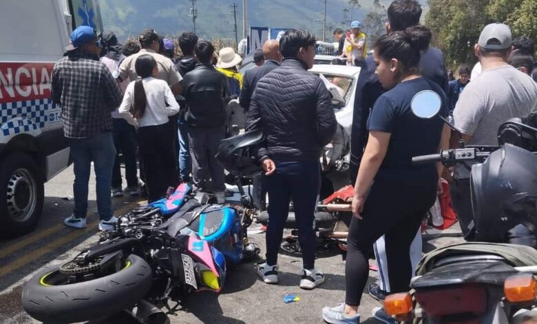 Motociclista muere en la vía Cotaló – Riobamba – Diario La Hora