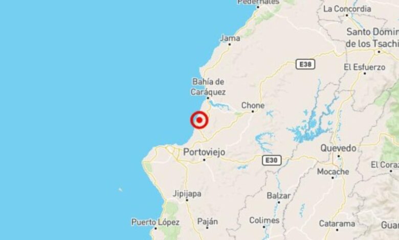 Temblor de 4,2 sacude a Manabí este miércoles 30 de octubre