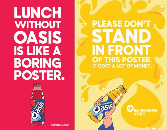Campaign of the Week: has Oasis pushed their advertising gimmicks ...