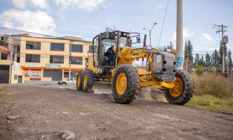 Municipio de Riobamba mejora vialidad en el barrio 25 de Noviembre ...