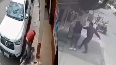 Video· Policía captura a hombre que agredió a un adulto mayor y a ...