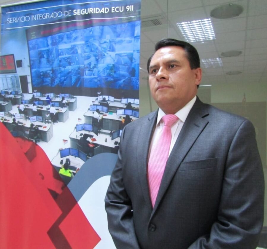 Marco Miñaca es el nuevo director del ECU-911 Riobamba
