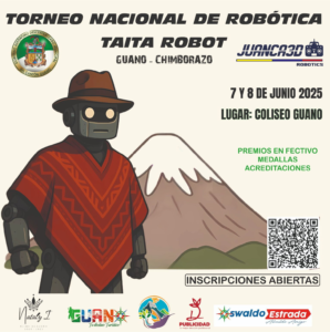 Guano será sede del Torneo Nacional de Robótica “Taita Robot” 2025