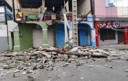 Temblor en Esmeraldas: Casas colapsadas y susto entre ciudadanos