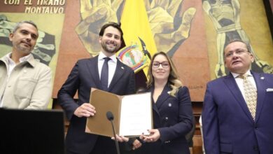 Mishel Mancheno asume la primera vicepresidencia de Asamblea