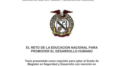 republica del ecuador el reto de la educacion nacional para ...