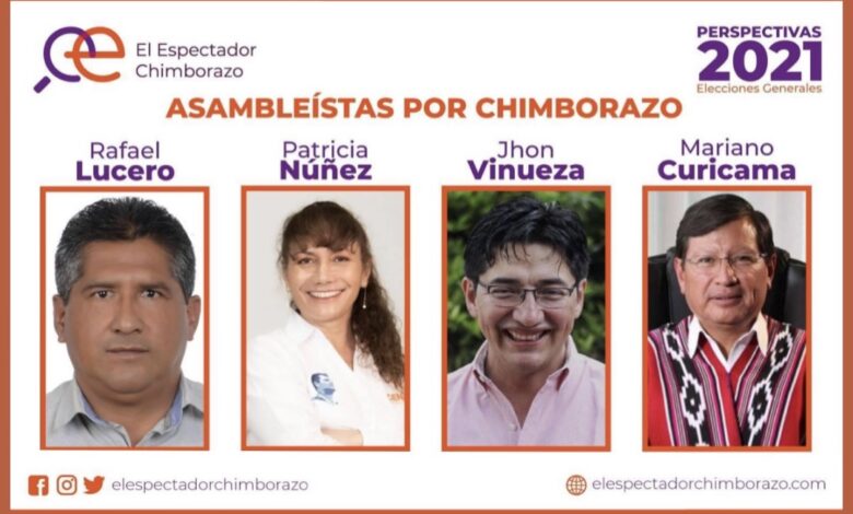 Quiénes son los Asambleístas electos por Chimborazo? - EL ...