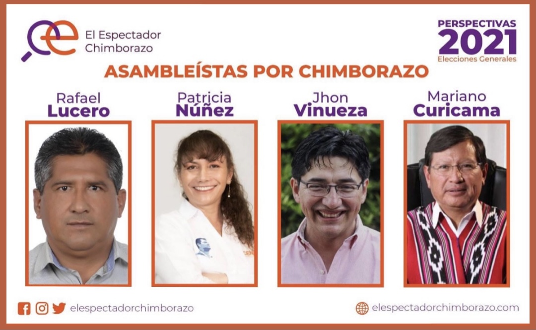 Quiénes son los Asambleístas electos por Chimborazo? - EL ...
