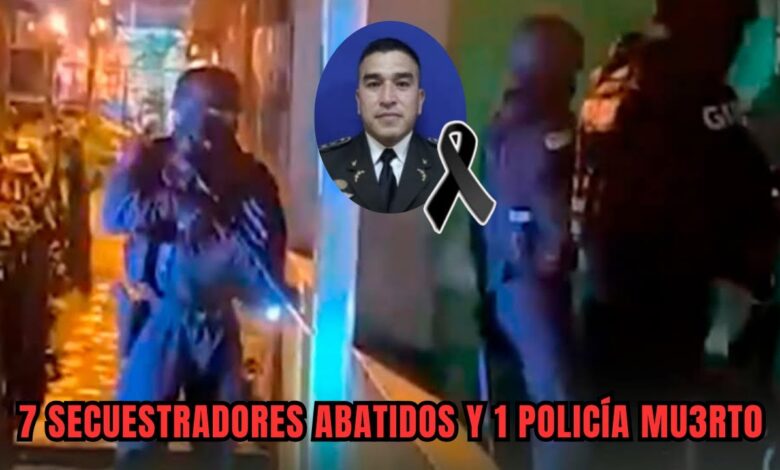 7 secuestradores abatidos y 1 policía fallecido tras ataque armado en Santa  Elena