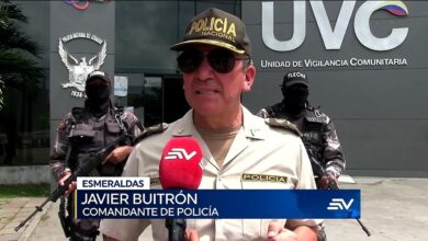 Extorsionadores detenidos en Esmeraldas