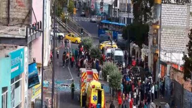 Cinco personas resultan heridas tras una explosión de un cilindro ...