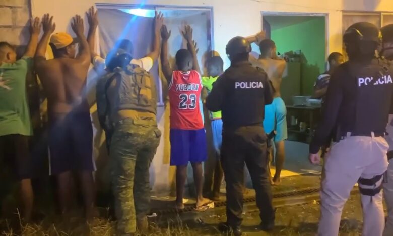 Operativo sorpresa en la provincia de Esmeraldas