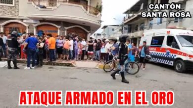 Ataque Armado a en el cantón Santa Rosa provincia de El Oro