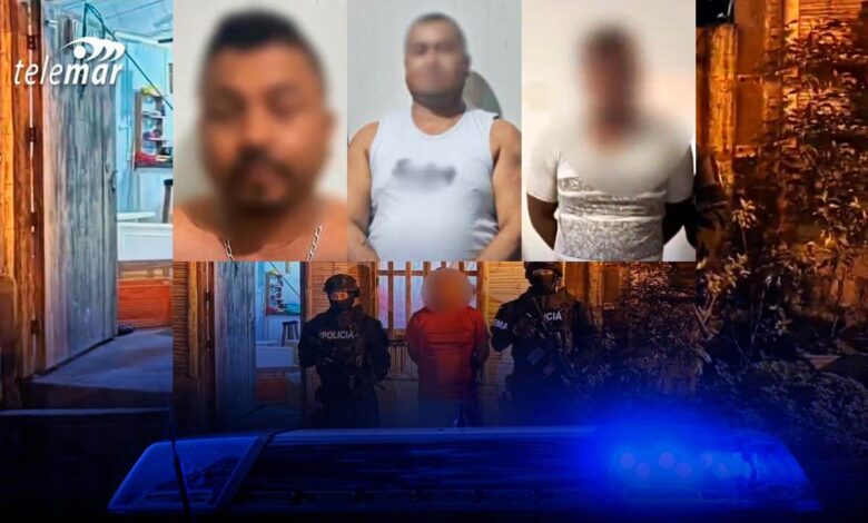 Cuatro detenidos en Operativo Fénix 141 ejecutado en Esmeraldas y ...