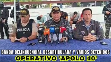 Desarticulan banda delictiva de 'Los Choneros' y detienen a varios  Antisociales en Manabí