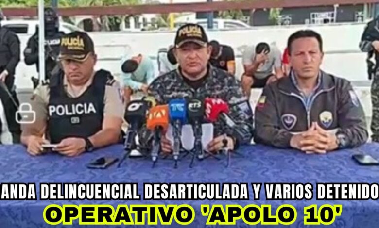 Desarticulan banda delictiva de 'Los Choneros' y detienen a varios  Antisociales en Manabí