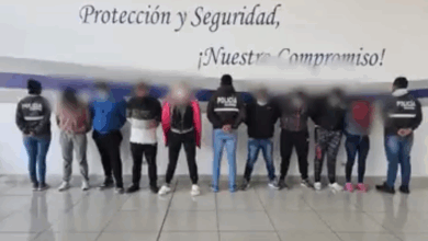 Ocho presuntos integrantes de una banda delictiva fueron ...