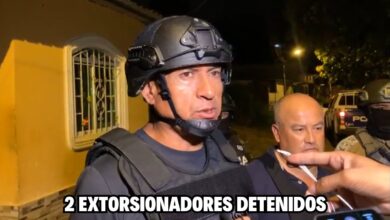 2 Peligrosos extorsionadores detenidos en Esmeraldas