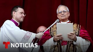 Escuche completo el primer discurso de León XIV, el estadounidense elegido  papa | Noticias Telemundo