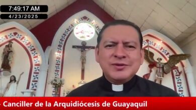 Padre Omar Mateo - Canciller de la Arquidiócesis de Guayaquil