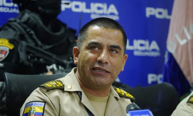 Pablo Dávila es el nuevo comandante de la Policía de Ecuador, tras ...