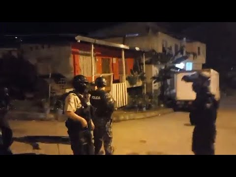 Fuerzas armadas y Policía nacional ejecutan operativo sorpresa en Esmeraldas