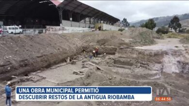 Una obra municipal en Riobamba permitió descubrir restos arqueológicos de  la antigua ciudad