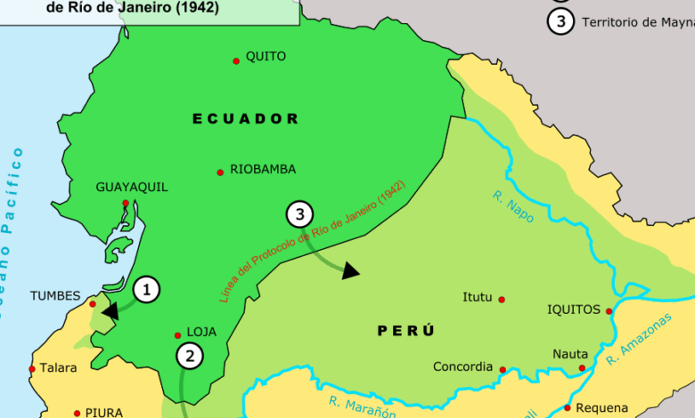 Conflicto limítrofe entre el Ecuador y el Perú - Wikipedia, la ...