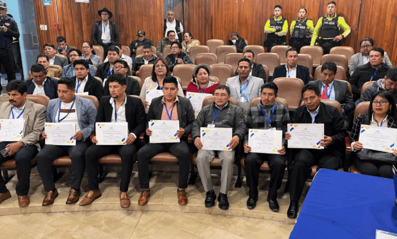 Chimborazo eligió a sus nuevos consejeros provinciales en jornada ...