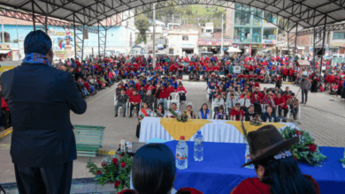 Prefecto Hermel Tayupanda entrega moderna cubierta de cancha ...