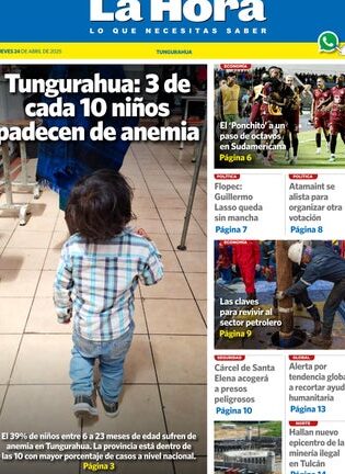 Tungurahua 24 de abril de 2025 by DIARIO LA HORA - Issuu