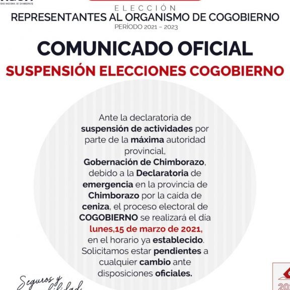 CONVOCATORIA A ELECCIONES REPRESENTANTES DE DOCENTES; ESTUDIANTES ...