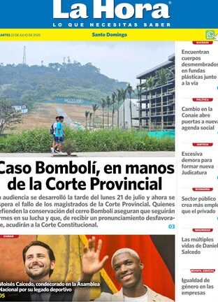 Santo Domingo: 22 de Julio, 2025 by DIARIO LA HORA - Issuu
