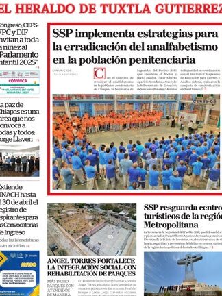 El Heraldo de Tuxtla Gutierrez 21 abril 2025 by poza_acme - Issuu