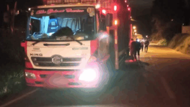 Balacera y persecución: Policía recupera camión robado en Colta