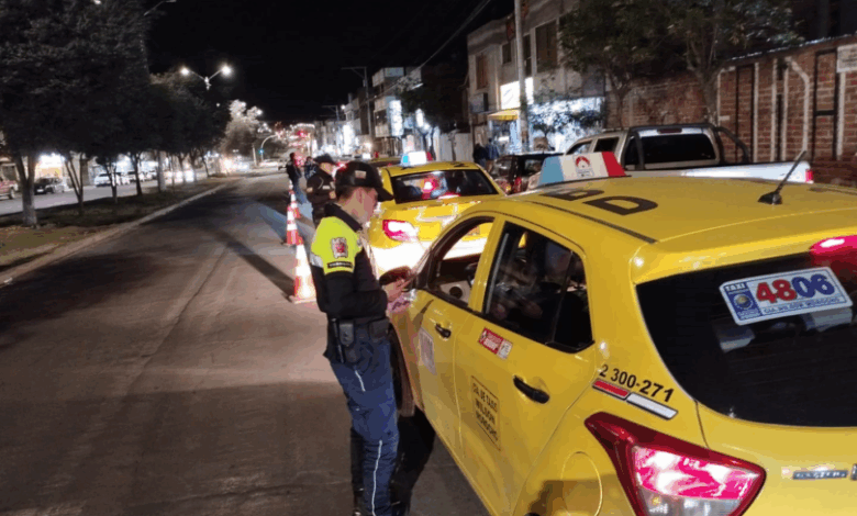 Se refuerzan operativos de control de tránsito en Riobamba